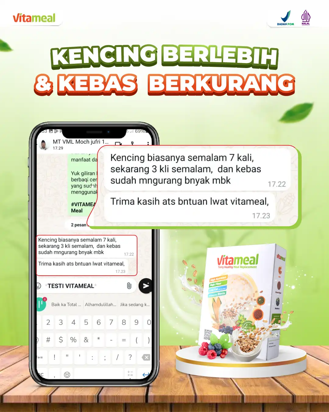 KENCING BERLEBIH